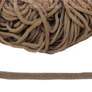 Шнур  ПП 4мм, цв.240 бежевый, уп.100м, пл.2,7 гр/м, арт.В501