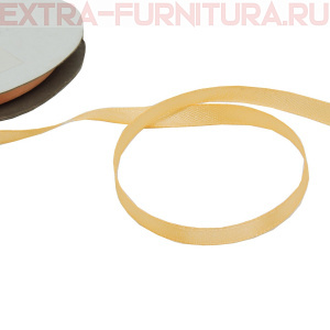 Лента атласная  6 мм  цв.035 персик рул. 27,42м