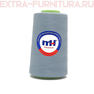 Нитки МН 40/2 п/э  5000 ярдов №329 серо-голубой