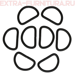 Полукольцо 15 мм (d=2 мм), цв. оксид, уп.500шт А