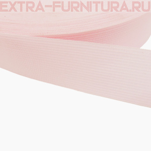 Лента окантовочная 32 мм цв.розовый светлый 107, уп.100м (пл.4,0+/-0,2 гр/м)