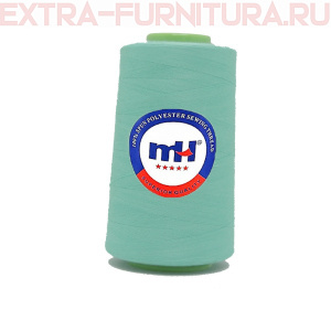Нитки МН 40/2 п/э  5000 ярдов №232 св.бирюза *