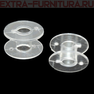 Шпулька  к БШМ пластик арт.TB-0350-0045 цв. прозрачный уп.25шт