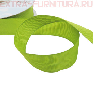 Лента репсовая IDEAL шир. 25мм цв.548 киви, уп.27,42м