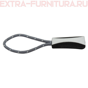 Пуллер со шнуром арт.42 цв.322+316 черный/темно-серый уп.500шт.