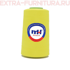 Нитки МН 40/2 п/э  5000 ярдов №382 желтый *
