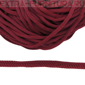 Шнур  ПП 5мм, цв.160 вишневый, уп.100м, пл.4,6 гр/м, арт.В501