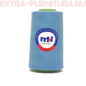 Нитки МН 40/2 п/э  5000 ярдов №584 т. голубой