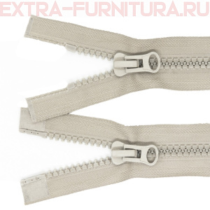 Молния Трактор Т8 2 замка 70см, цв.310 серый светлый, LOGO