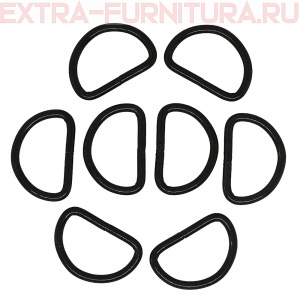 Полукольцо 30 мм (d=2,5 мм), цв. оксид, уп.500шт А