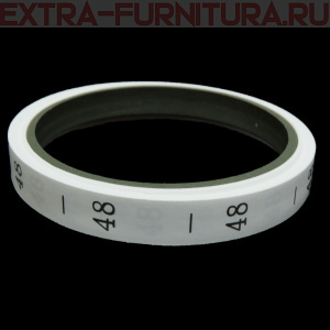 Размерник р-р 48, цв. белый, рул. 300 шт.