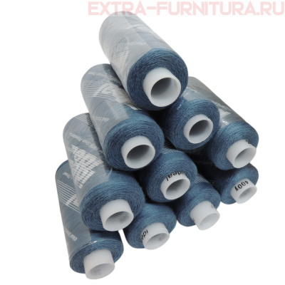 Нитки IDEAL бытовые 40/2 366м, цв.266 синий (уп.10шт)