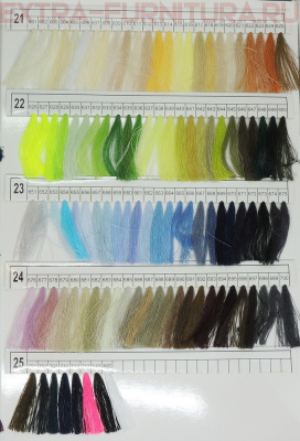 Карта цветов МАХ BASIC и IDEAL нитки