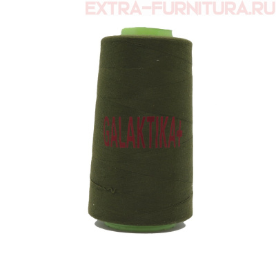 Нитки GALAKTIKA  40/2 п/э  4000 ярдов, цв.422 хаки зеленый