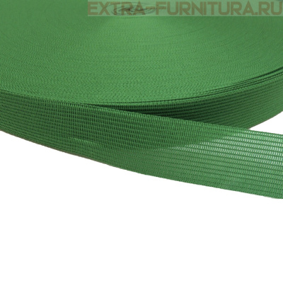 Лента окантовочная 23 мм цв.зеленый 9, уп.100м (пл.3,6+/-0,2 гр/м)