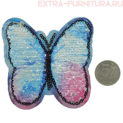 Термоаппликация Бабочка №7 ассорти