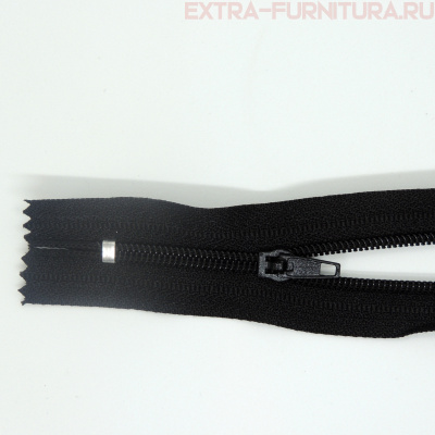 Молния Спираль н/р Т4, дл.20 см, цв. 322 черный