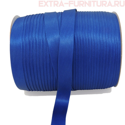 Косая бейка 16мм 132м цв.049 темный василек  ЕВРО