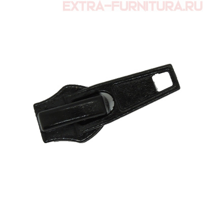 Бегунок-автомат к рулонной молнии тип 7, цв. черный