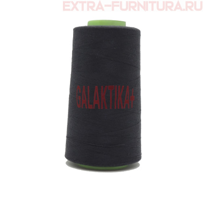 Нитки GALAKTIKA  40/2 п/э  4000 ярдов, цв.375 серый темный
